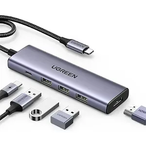 Hub USB-C Ugreen 15596 5 en 1