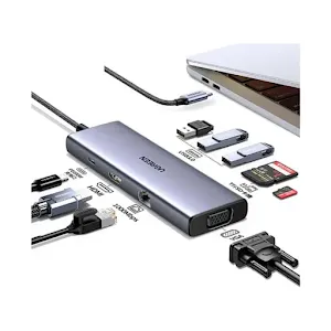 Hub USB-C Ugreen 9 en 1 100W 15600