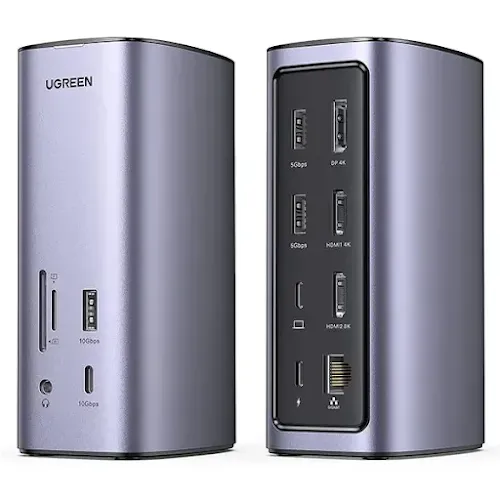 Hub USB-C Ugreen Revodok 12 en 1 100W 90325