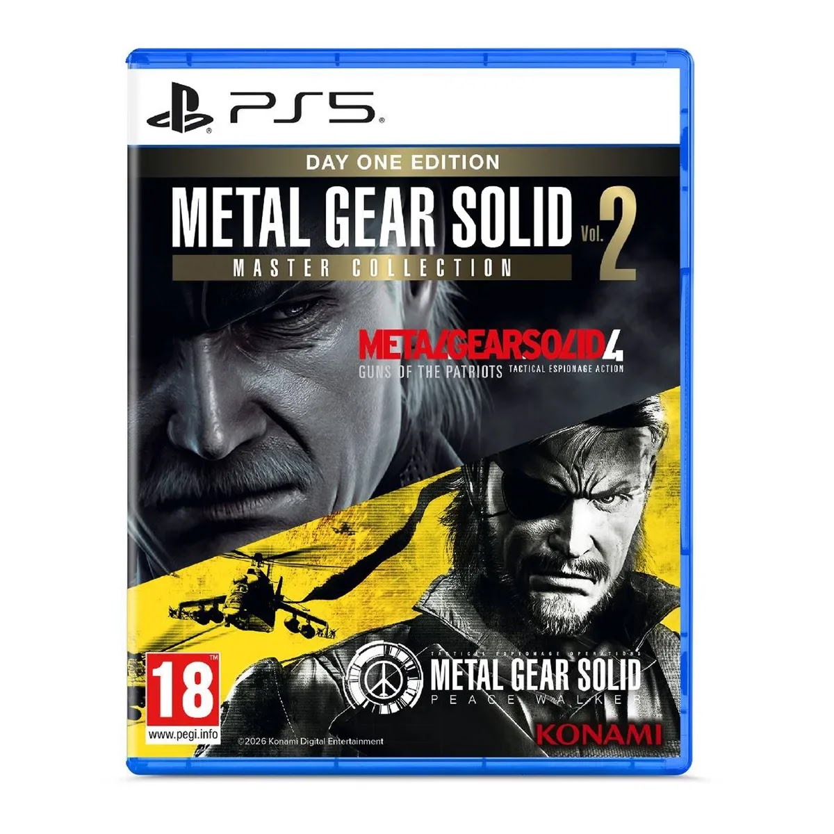 Jeu PS5 Konami Metal Gear Solid Master Collection Vol. 2 Day One Edition