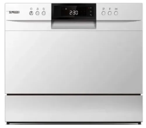 Lave Vaisselle Schneider WQP6-3609 7 PROGRAMMES Noir