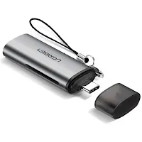 Lecteur de cartes Ugreen 50704 2-en-1 USB-C