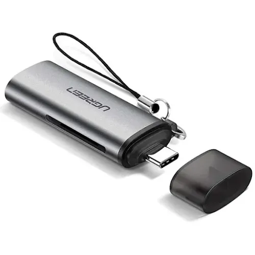 Lecteur de cartes Ugreen 50704 2-en-1 USB-C