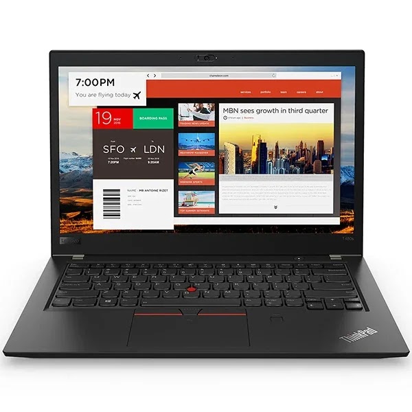 Lenovo ThinkPad T480s Intel Core i5-8350U 16GB 256GB SSD 14" FHD Windows 11 Pro 20L8SCLJ2G