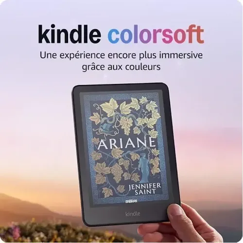 Liseuse Amazon Kindle Colorsoft 2026 7" 16Go Noir