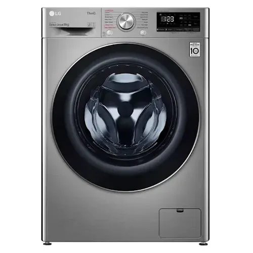 Machine à laver LG F2V5PYP2T 8KG 1200T Inox