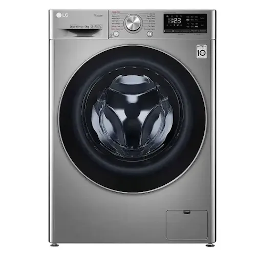 Machine à laver LG F4V5VYP2T 9KG 1400T Inox