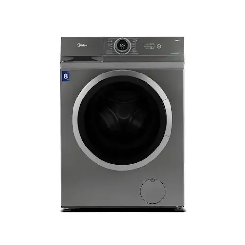 Machine à laver Midea MF100W80B/T 8KG 1200T Silver