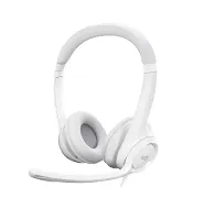 Micro-casque filaire Logitech H390 USB Blanc