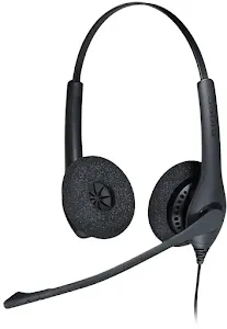 Micro-casque Jabra Biz 1500 Duo QD avec cordon GN1216