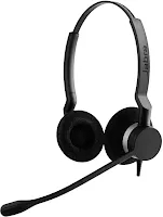 Micro-casque Jabra Biz 2300 QD Duo avec adaptateur Jabra Link 230 USB
