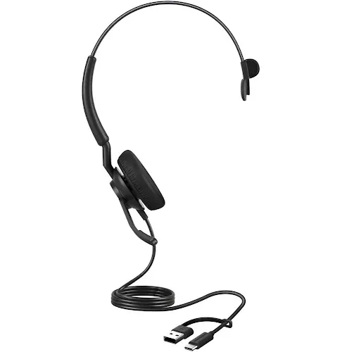 Micro-casque Jabra Engage 40 UC Mono USB-C/USB-A Noir
