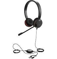 Micro-casque Jabra Evolve 30 II Stereo MS avec adaptateur USB-C/USB-A