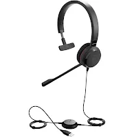 Micro-casque Jabra Evolve 30 II UC Mono USB Noir