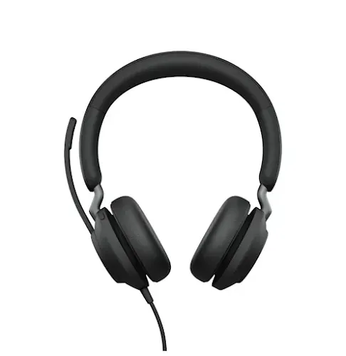 Micro-casque Jabra Evolve2 40 SE MS Stereo USB-A Noir