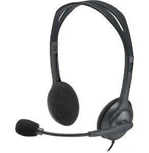 Micro-casque Logitech H111 Jack 3.5mm Noir