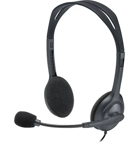 Micro-casque Logitech H111 Jack 3.5mm Noir