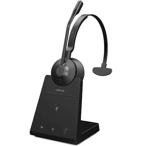 Micro-casque sans fil Jabra Engage 45 SE Mono UC avec adaptateur USB-C Noir