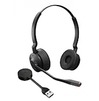 Micro-casque sans fil Jabra Engage 55 SE Stéréo UC avec adaptateur USB-A
