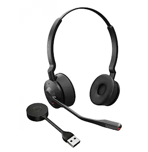 Micro-casque sans fil Jabra Engage 55 SE Stéréo UC avec adaptateur USB-A