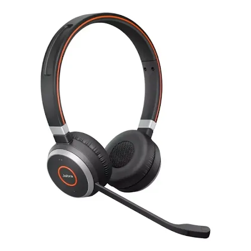 Micro-casque sans fil Jabra Evolve 65 MS Stereo Noir