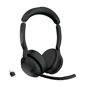 Micro-casque sans fil Jabra Evolve2 55 MS Stereo USB-C Noir