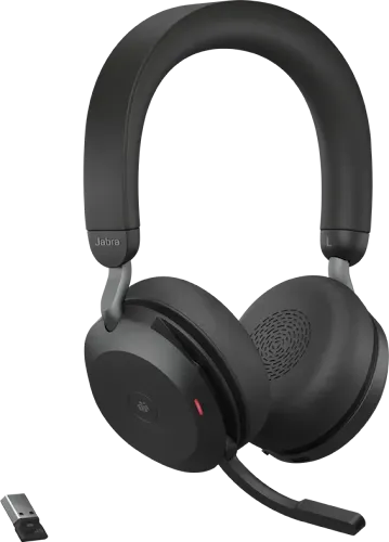 Micro-casque sans fil Jabra Evolve2 75 USB-A UC Noir