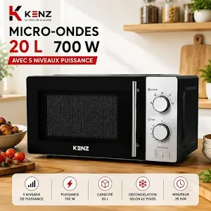 Micro Ondes Kenz HDV-6685 20L 700W Noir