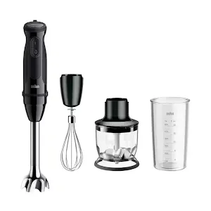 Mixeur Plongeant Braun MultiQuick 5 MQ50202MBK 1000W Inox