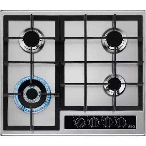 Plaque AEG HGB64420YM 60Cm Inox