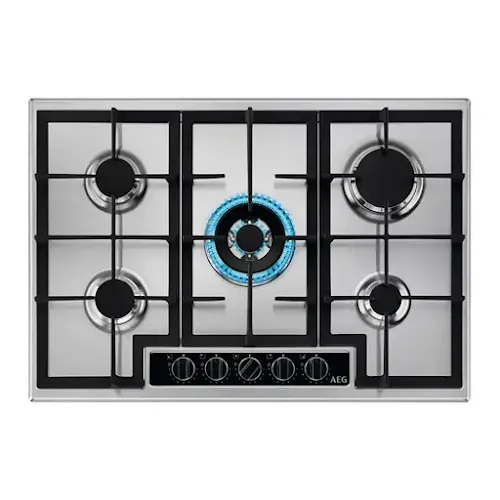 Plaque AEG HGB75420YM 75Cm Inox