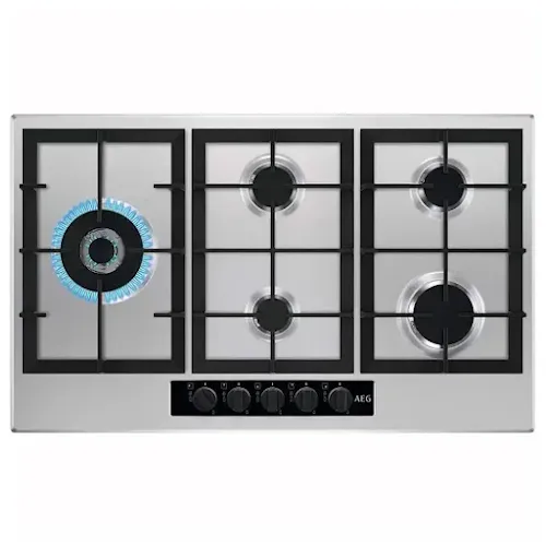Plaque AEG HGB95520YM 90Cm Inox