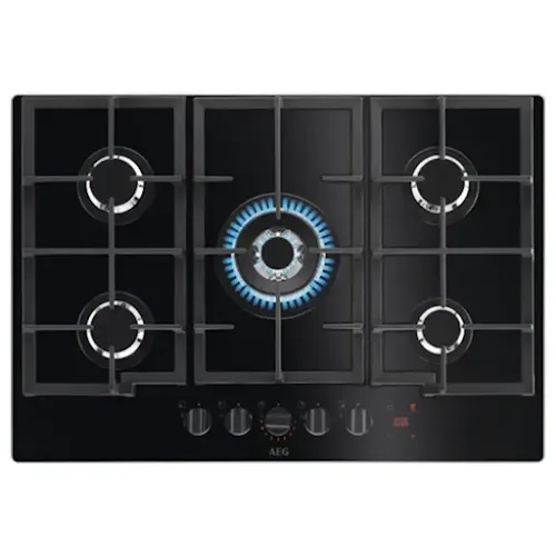 Plaque AEG HKB75450NB 75Cm Inox