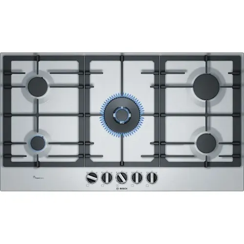 Plaque Bosch PCR9A5B90 90cm Inox