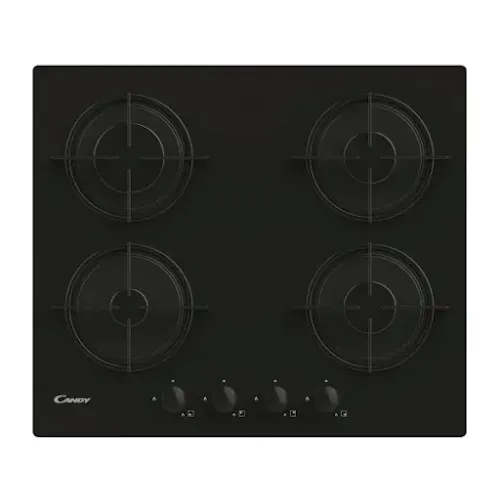 Plaque Candy CVW6BB 60Cm Verre Noir