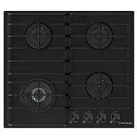 Plaque de cuisson Thomson 6L4GTBLGELITE 4 Feux Gaz 60cm Noir