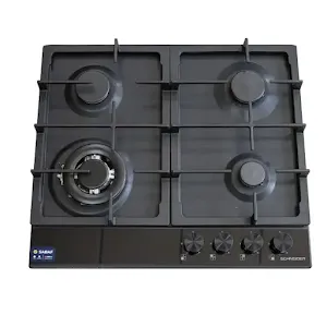 Plaque Schneider BROGHO6E3GRFP 60Cm Inox