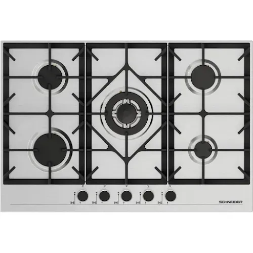 Plaque Schneider HB702MVS 75Cm Inox
