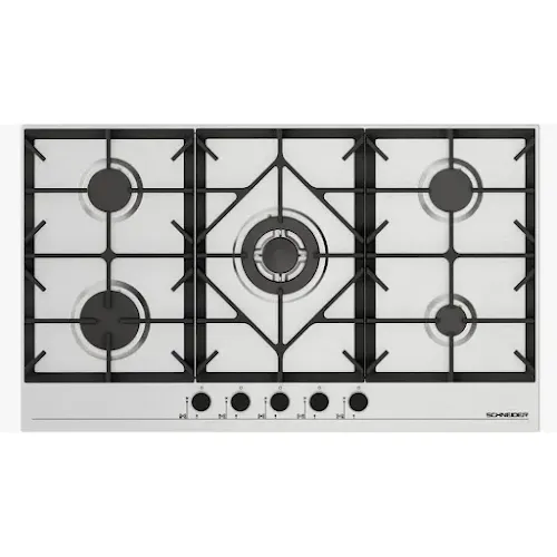 Plaque Schneider HB902MVS 90Cm Inox