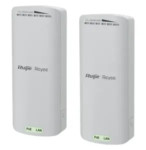 Pont sans fil Reyee RG-EST100-E 2.4GHz 300 Mbps 500m Pack de 2