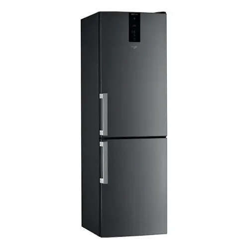 Réfrigérateur Combiné Whirlpool W9831DKSH 318L No Frost Noir