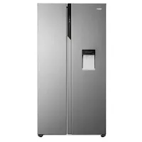 Réfrigérateur Side by Side Haier HSR5918DWMP 551L No Frost Silver