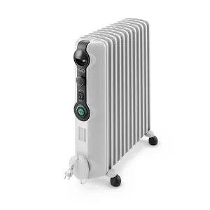 Radiateur Bain d'Huile DeLonghi Radia-S TRRS1225C 12 Éléments 2500W Blanc