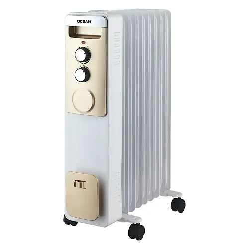 Radiateur Bain d'Huile OCEAN OOR1125 11 Éléments 2500W Blanc