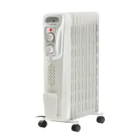 Radiateur Bain d'Huile Rowenta Intensium BU2620F0 9 Éléments 2000W Gris Clair