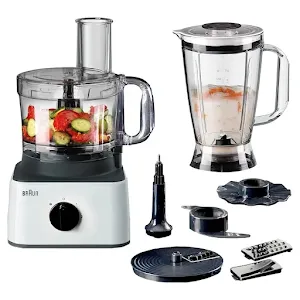 Robot Multifonction Braun FP0132WH 8 en 1 750W