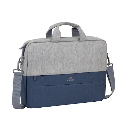 Sacoche Rivacase Prater 7532 15.6" Gris Bleu