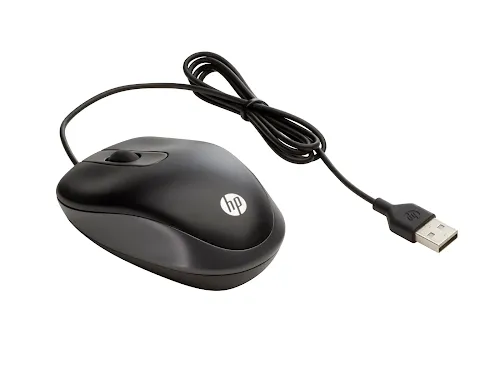 Souris filaire de voyage HP G1K28AA USB