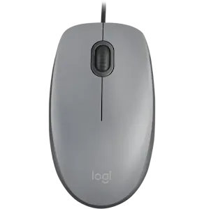 Souris filaire Logitech M110 Silent Gris