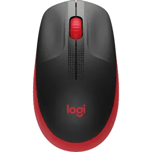 Souris sans fil Logitech M190 Rouge